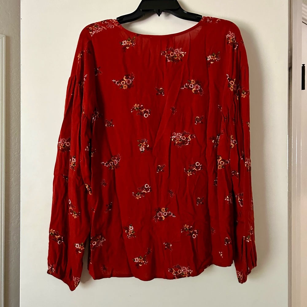 Fall Flower Blouse - Picture 3 of 5